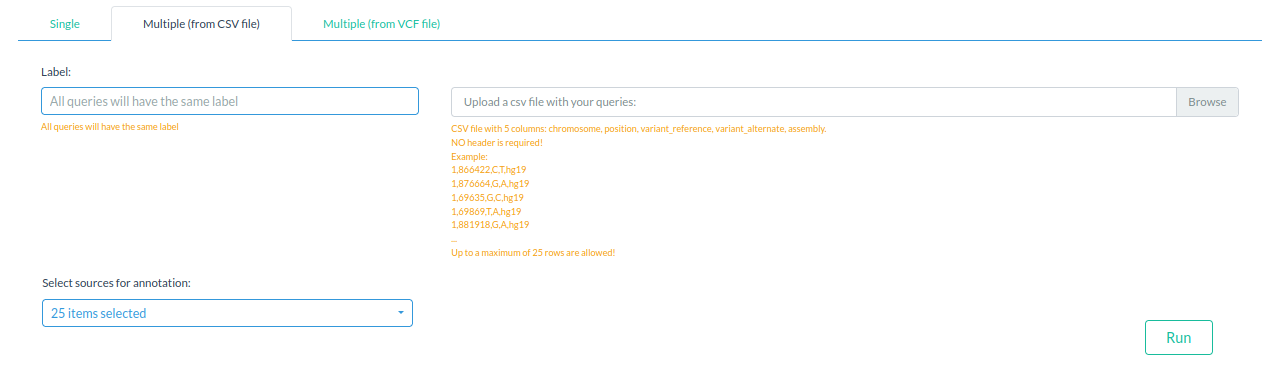 Multiple Mode from CSV